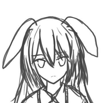 下描き🐰