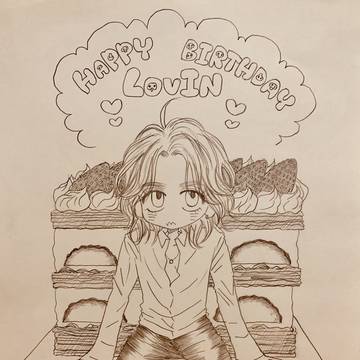 HAPPY BIRTHDAY LOVIN ！！！