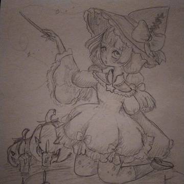 witch and spell