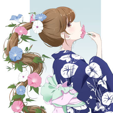 浴衣の女の子