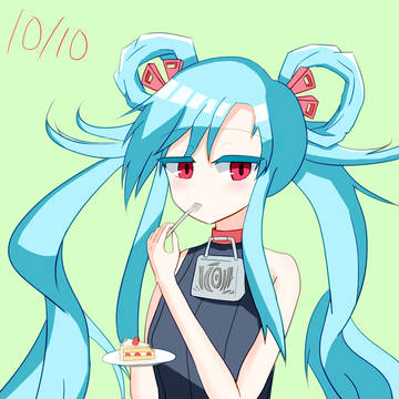 モードちゃん誕生日絵