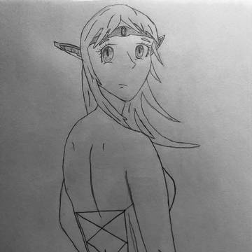 Last Look From the Elf Princess