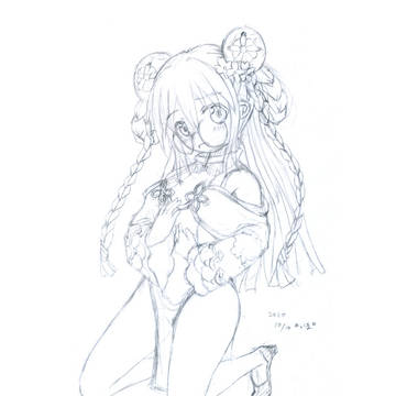 きららファンタジアの七夕キョージュ覚醒後の衣装をキサラギに着せる