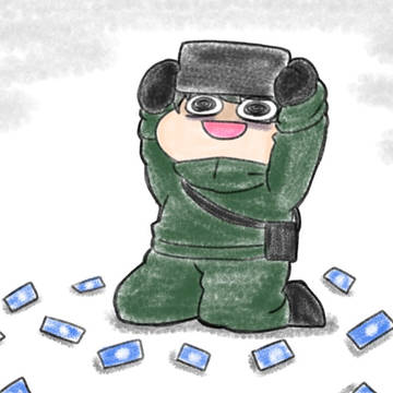 ガチャで大勝利したカブラギ君