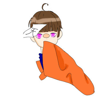 rbrさんとp君描いて塗ってみた(はつとーこー)