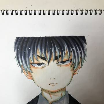加々知さん 模写