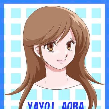 青葉弥生シンプル版用のイラスト