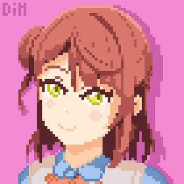 上原歩夢 - ドット絵2