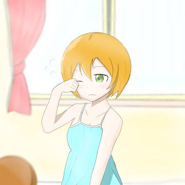 おねむな凛ちゃん