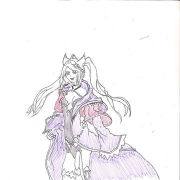 気分転換に模写