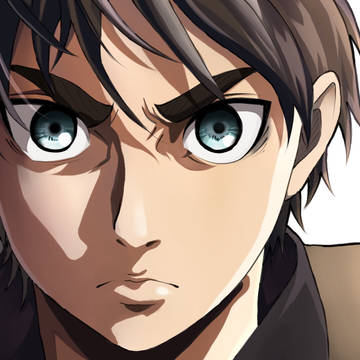 進撃アニメ風イラスト