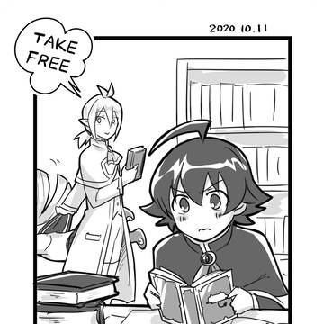 スパークお疲れさまでした（ペーパー漫画）
