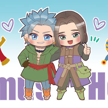 相棒組グッズイラスト