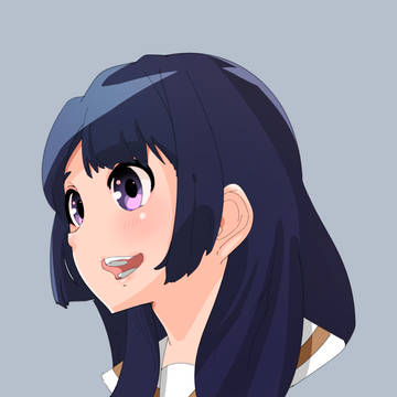 ユーフォ　高坂麗奈ちゃん　塗り直し