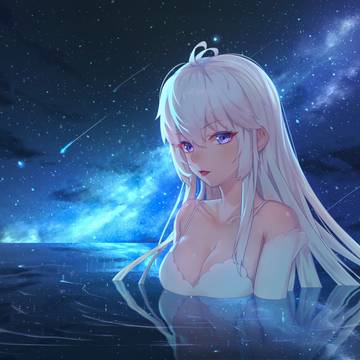 古月娜——沐浴星光下