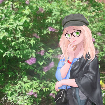 Anime Girl;Made from profile pic