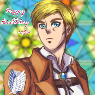 エルヴィン団長誕生日お祝い絵