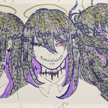 インナーカラー天使👼