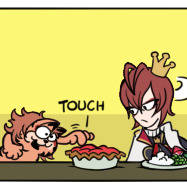 Don't touch the tart