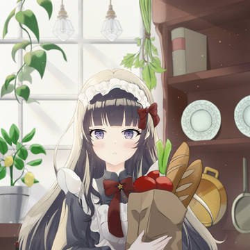 メイドとキッチン