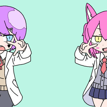 推しとのコラボイラスト描かせて頂きました。