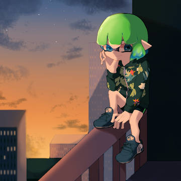 夕暮れ
