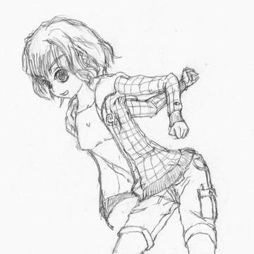 アクティブな雰囲気の女の子