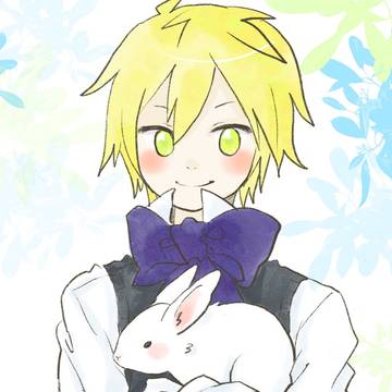 少年とうさぎ