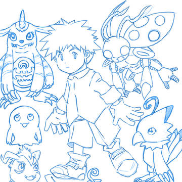 デジモン絵まとめ '