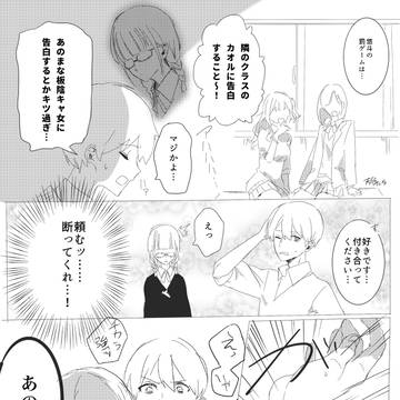 某動画のサプリ広告みたいな流れで最終的に男の娘と付き合う話