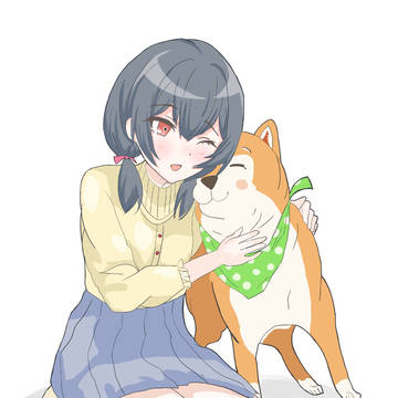 マメ丸に誕生日をお祝いしてもらう凛世