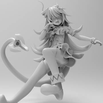 ロザリアアリーン ZBrush Blockout