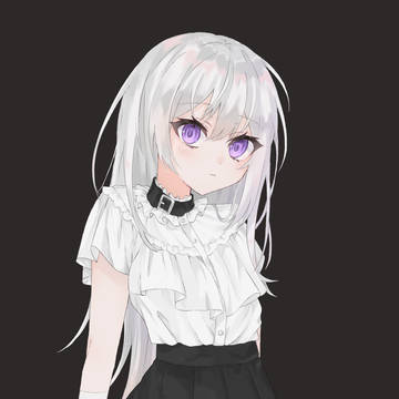 見つめる