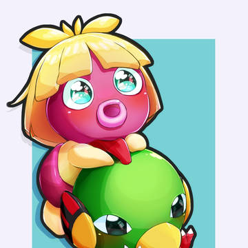 ネイティとムチュール