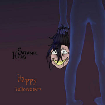 satanic head