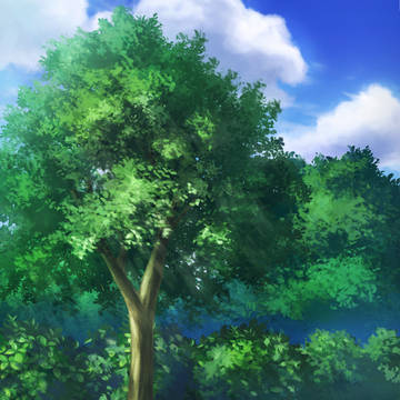 フォトショ　背景練習
