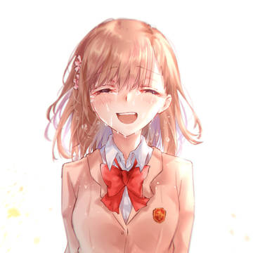泣き笑い顔