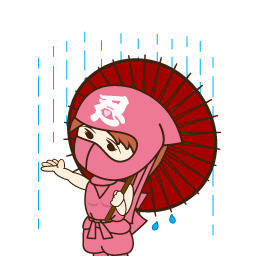 雨は嫌なのです・・・。
