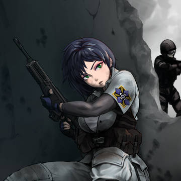 軍女