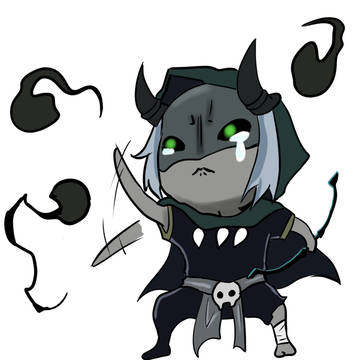 悪霊を追い払うファリオ！