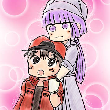 BLACK赤後輩くんと白同僚さん2