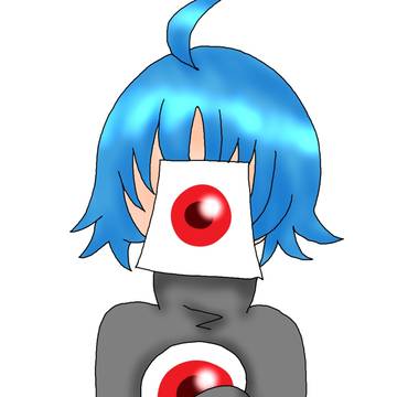 紙で顔が見えない的な奴