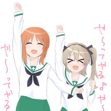 最近描いてたみほとか愛里寿の絵まとめ