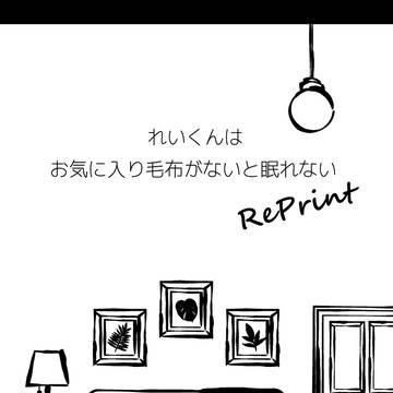 【11/20追記あり】れいくんはお気に入り毛布がないと眠れない