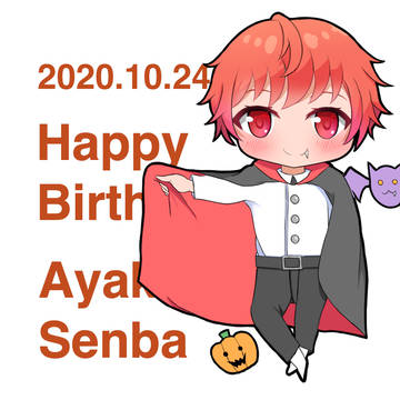 仙さんお誕生日イラスト