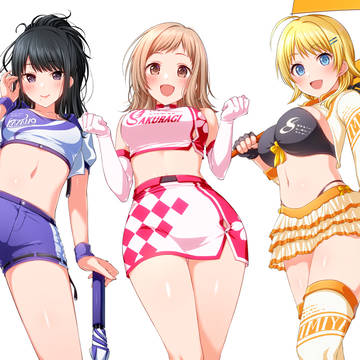 レースクイーン風イルミネちゃん!