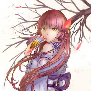 Kimono Lady [Practice 1]