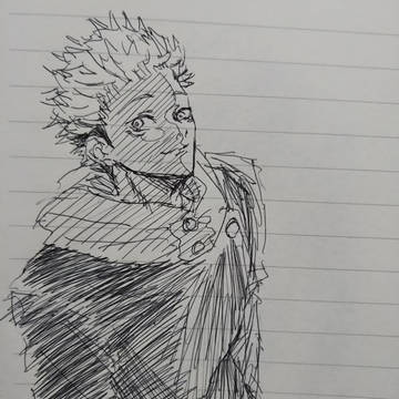 五悠落書き#001