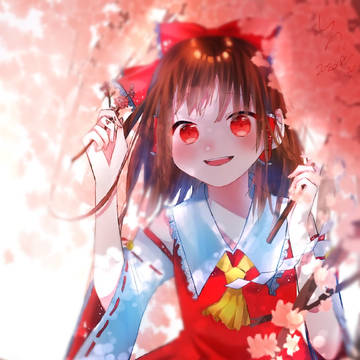 桜に包まれて