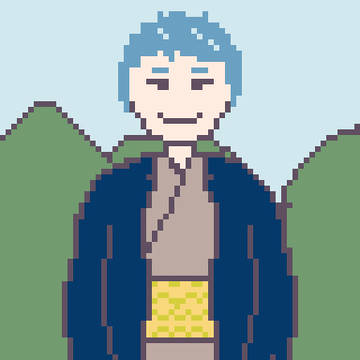 和風なドット絵